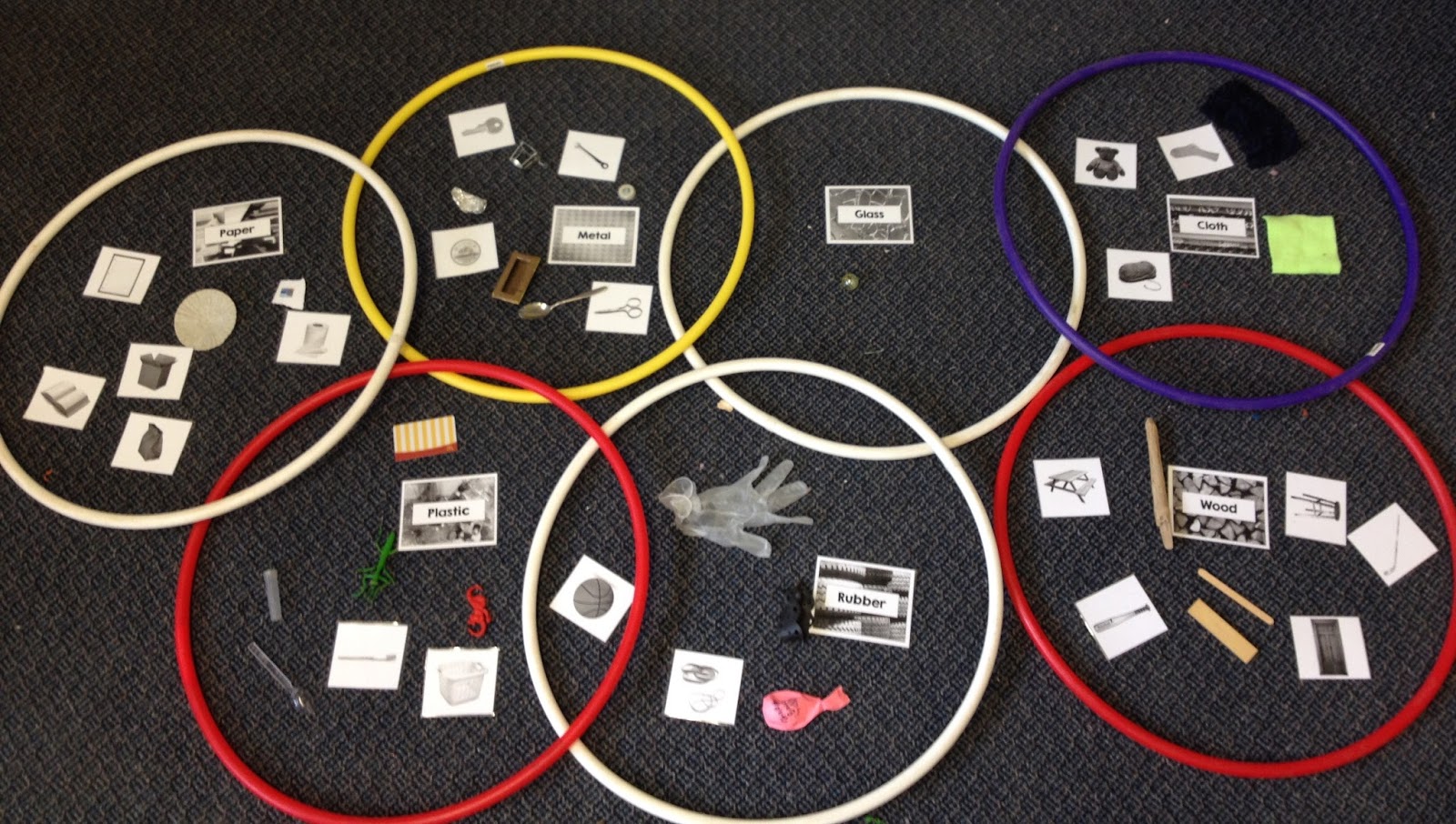 ms. brown's classroom Materials, Objects and Everyday Structures