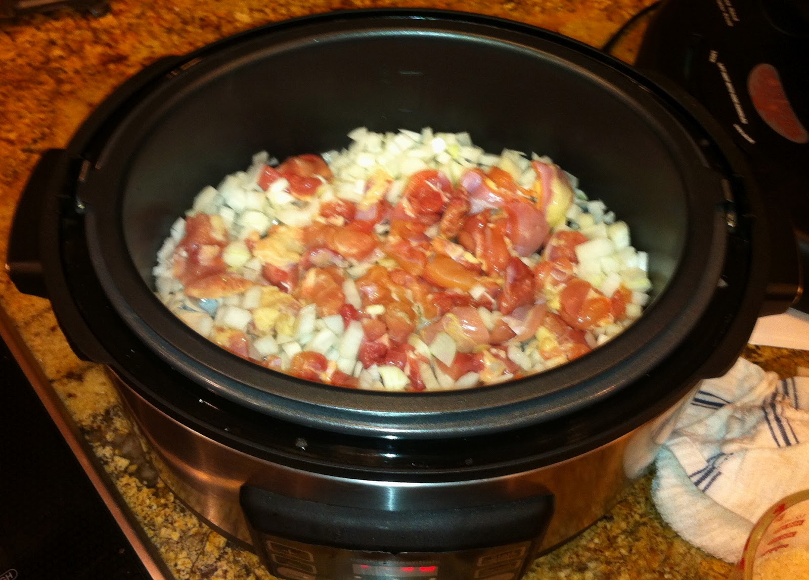 GREAT EATS HAWAII CHICKEN, BROCCOLI AND RICE PRESSURE COOKER