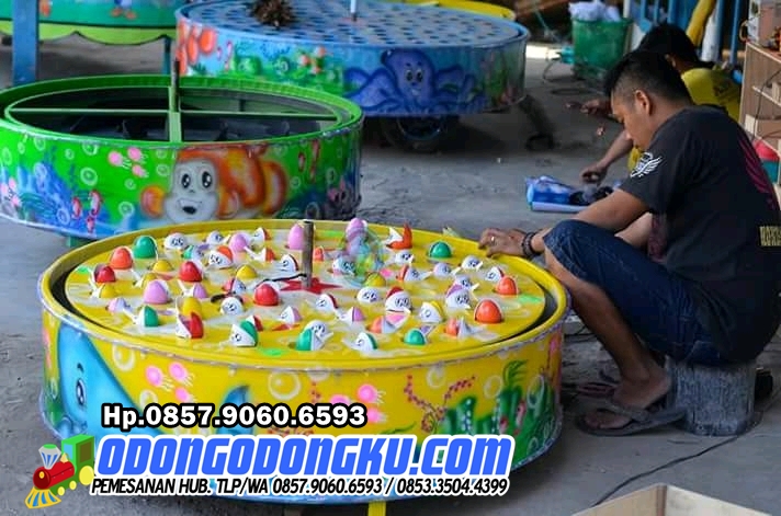 Mainan Pancingan Ikan Elektrik Lengkap Payung - Odongodongku.com Jual