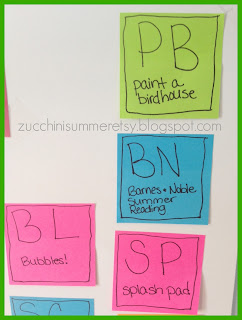 zucchini summer blog, summer bucket list, science themed bucket list