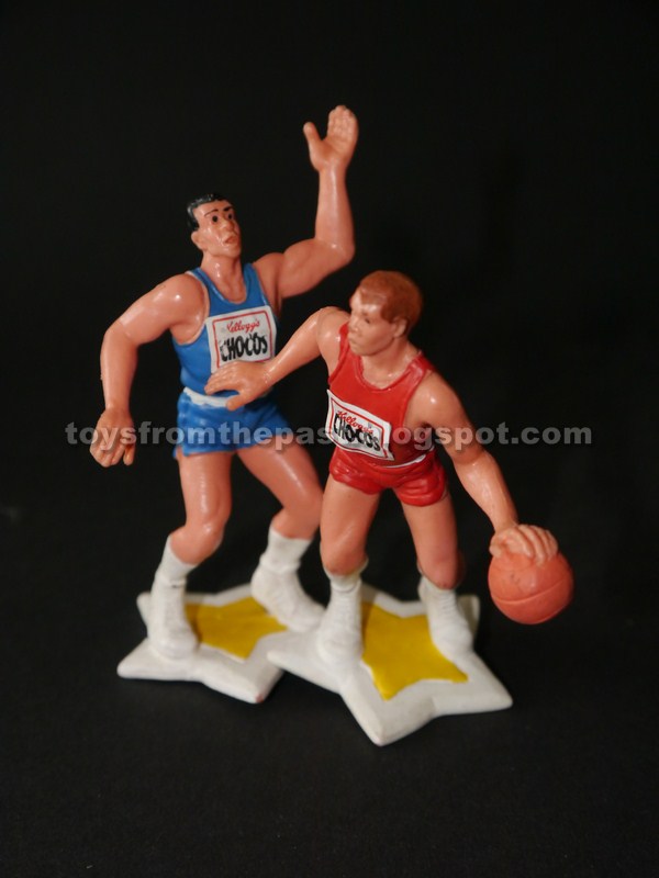 Toys from the Past 908 STAR TOYS BASKETBALL PLAYERS (KELLOGG'S