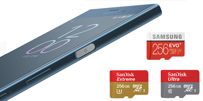 XPERIA XZで使える256GBのマイクロSDカード、おすすめ製品を紹介