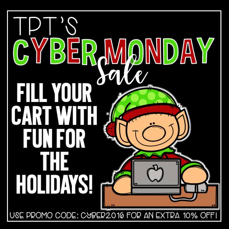 What the Teacher Wants! Cyber Monday TpT Sale!
