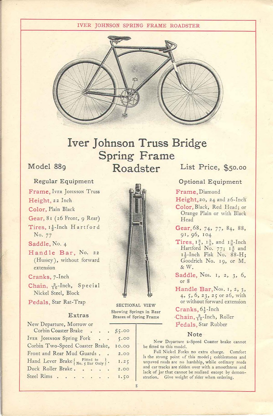 Fat Tire Trading 1908 Iver Johnson Catalog
