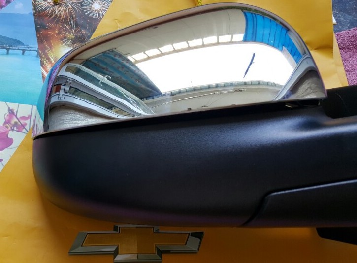 Ốp gương chiếu hậu mạ crome xe Spark M300 chính hãng GM