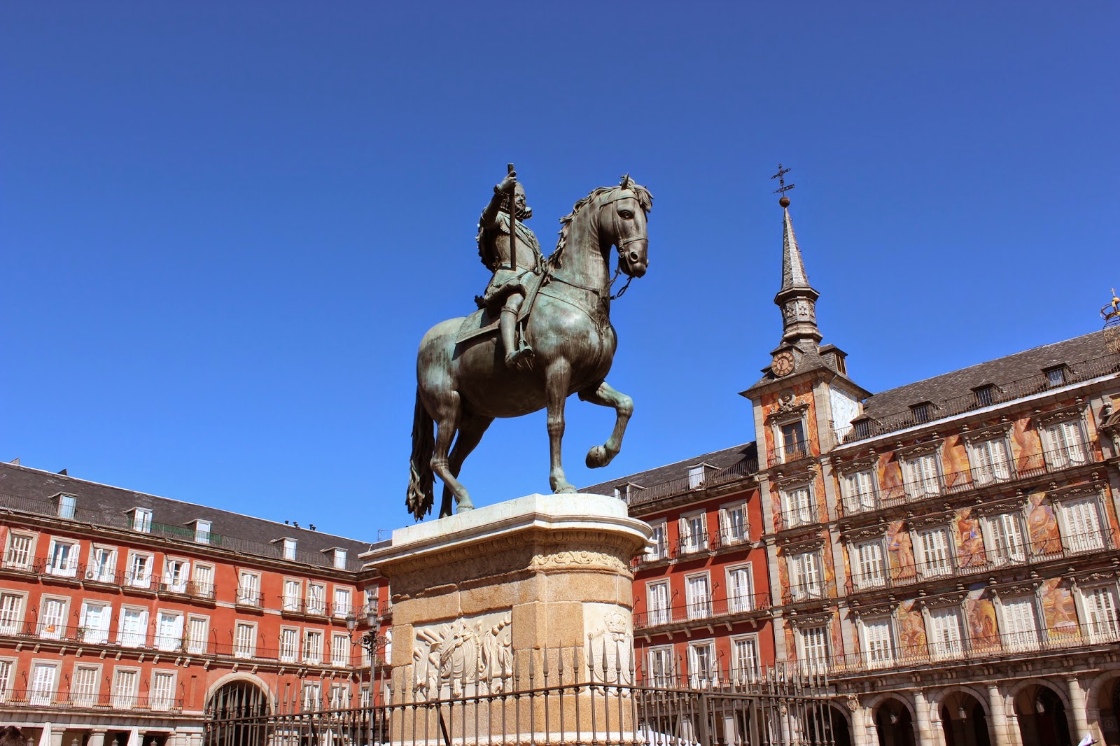 Estatua de Felipe III en la Plaza Mayor