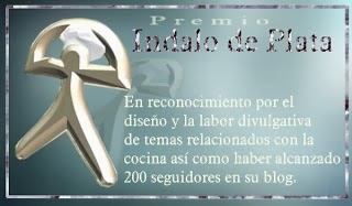 Premio Indalo de plata por mis 200 seguidores