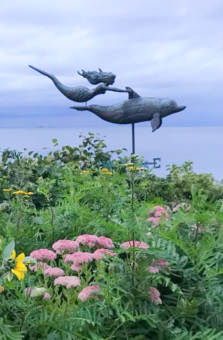 Mermaid Weathervane Garden Statue Idea