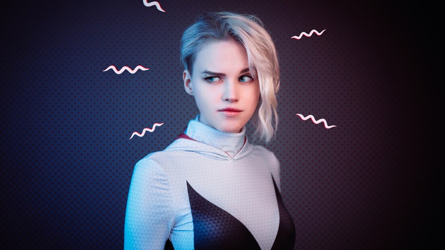 Spider-Gwen, Spider-Sense, Cosplay, 4K, #6.2449