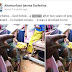 SHOCKING MOMENT NIGERIAN WOMAN PUBLICLY GIVES BIRTH TO A REPTILE IN RIVERS