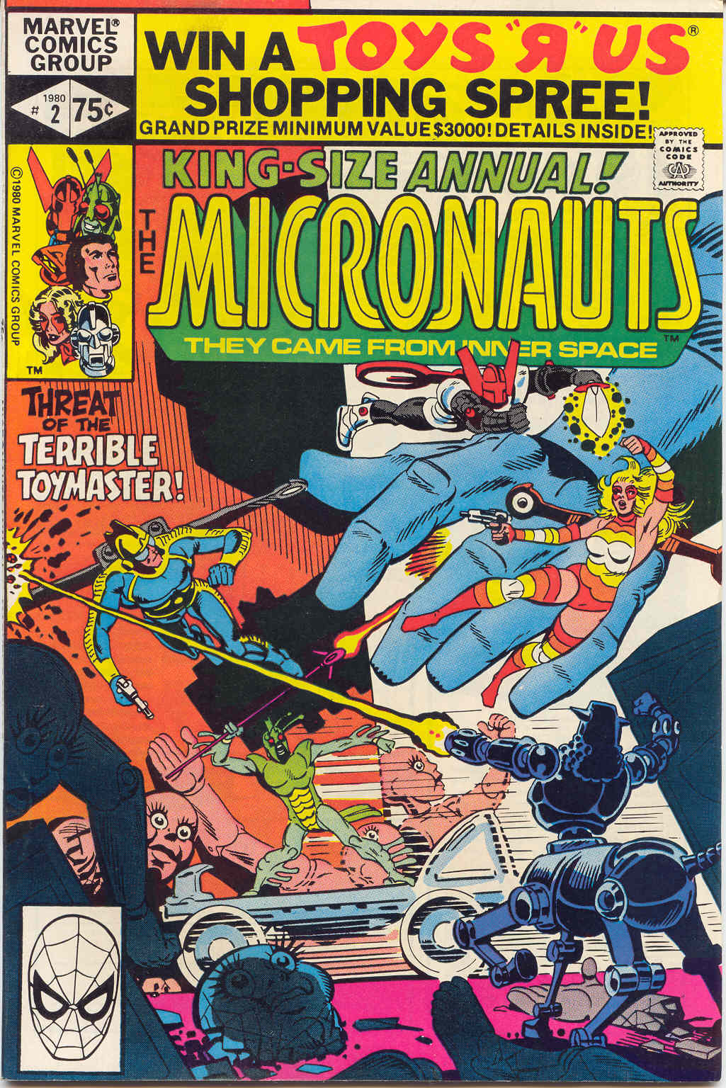 Read online Micronauts (1979) comic -  Issue # _Annual 2 - 1