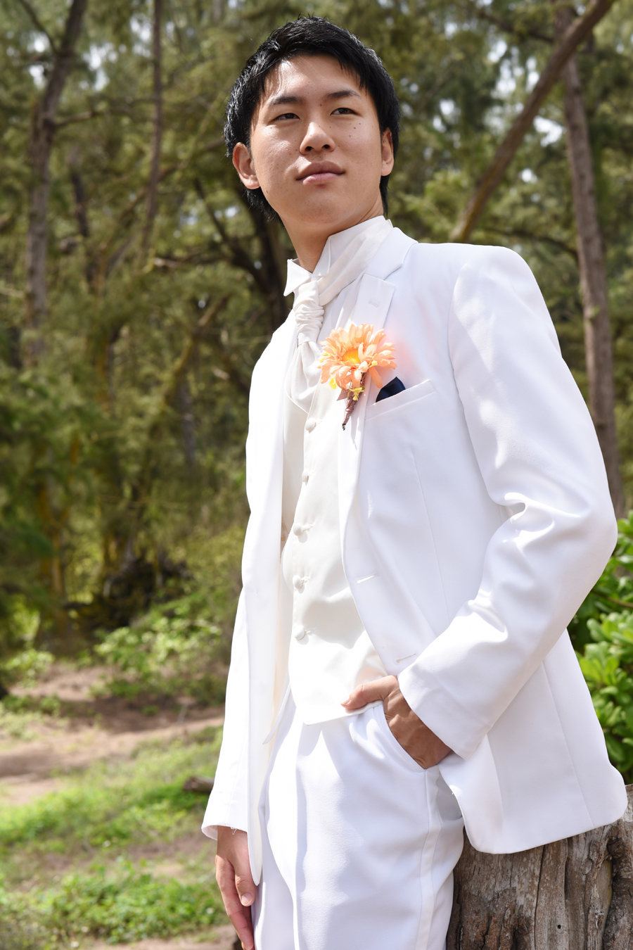 Oahu Photographer Hawaii Tuxedo Model
