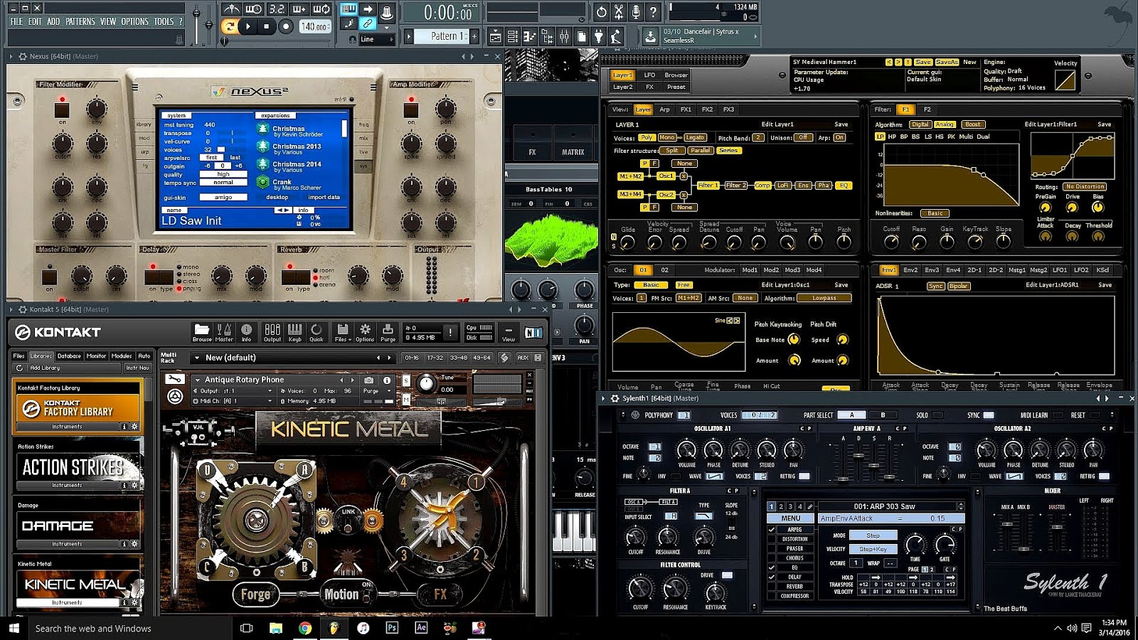 Virtual Studio Technology Effect Effect Choices