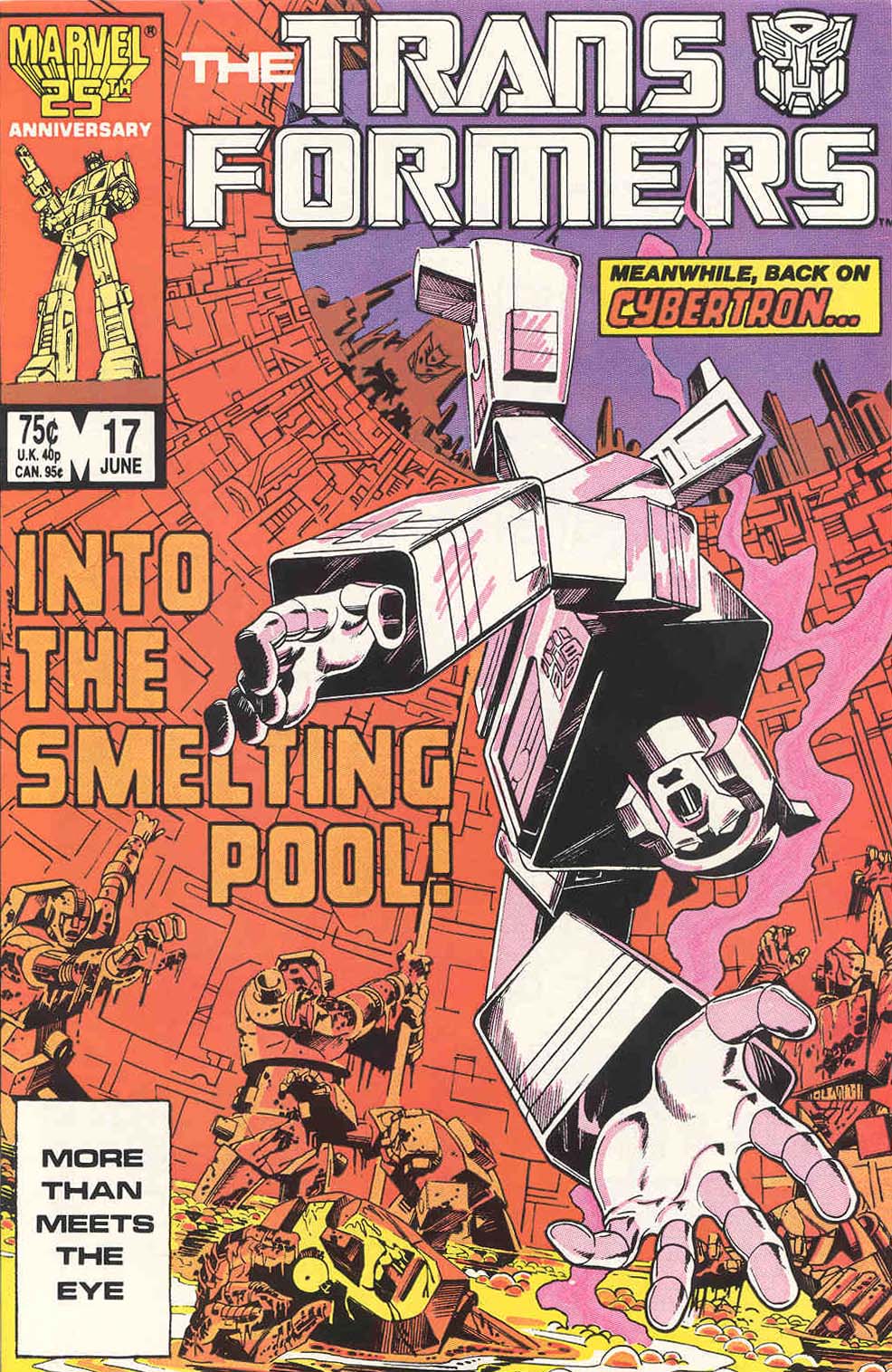 Read online The Transformers (1984) comic -  Issue #17 - 1