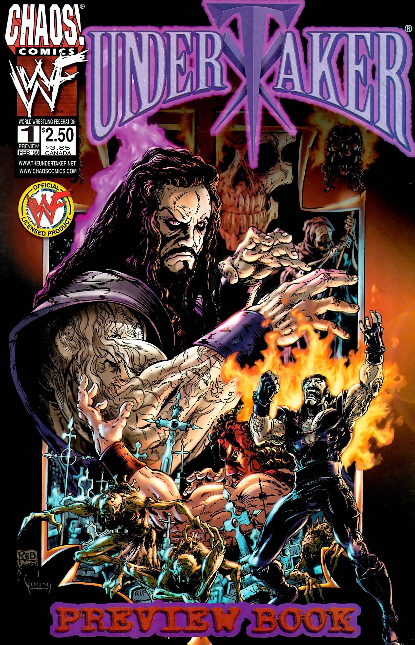 Read online Undertaker (1999) comic -  Issue # _Preview - 1