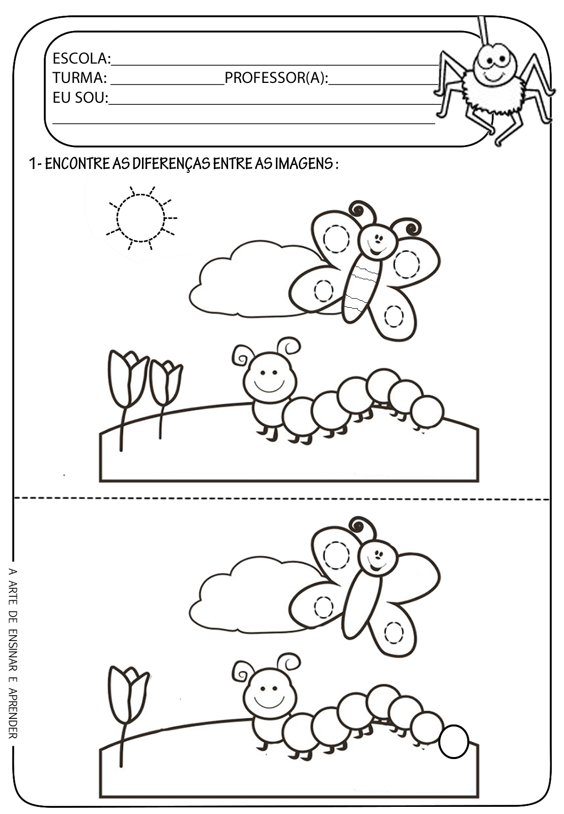 Atividade Sobre As Diferenças Entre As Pessoas Educação Infantil - NAZAEDU