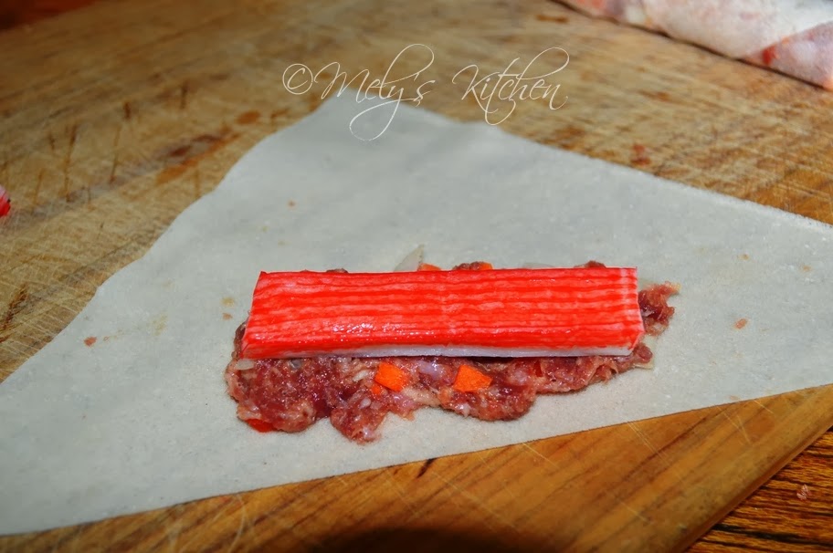 Mely's kitchen Crab Sticks Rolls
