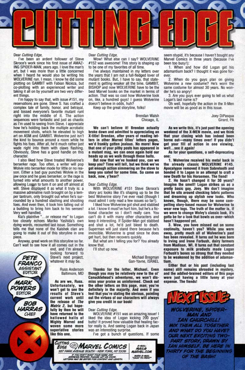 Wolverine (1988) Issue #155 #156 - English 23