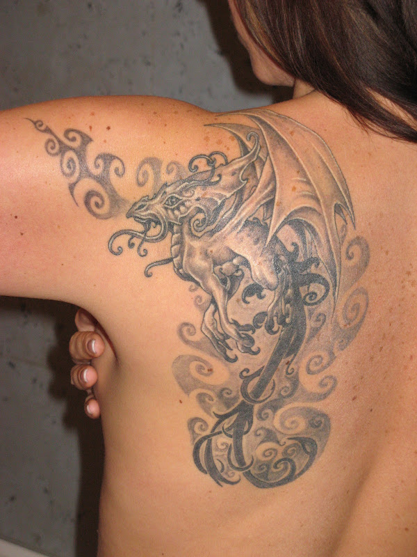 who get dragon tattoos become more self confident and assertive title=