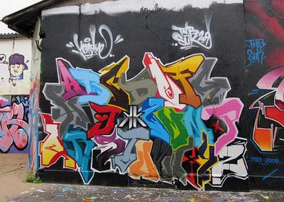 Paint Mural Graffiti Alphabet : Graffiti Letter A-Z Street art