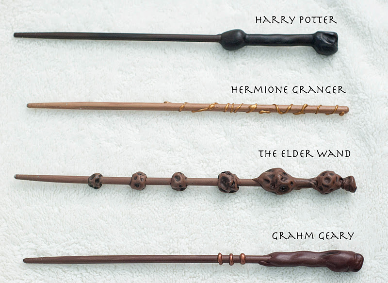 how to make harry potter wands out of paper