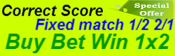 Fixed Matches, Correct score,Vip tickets who are 100% safe