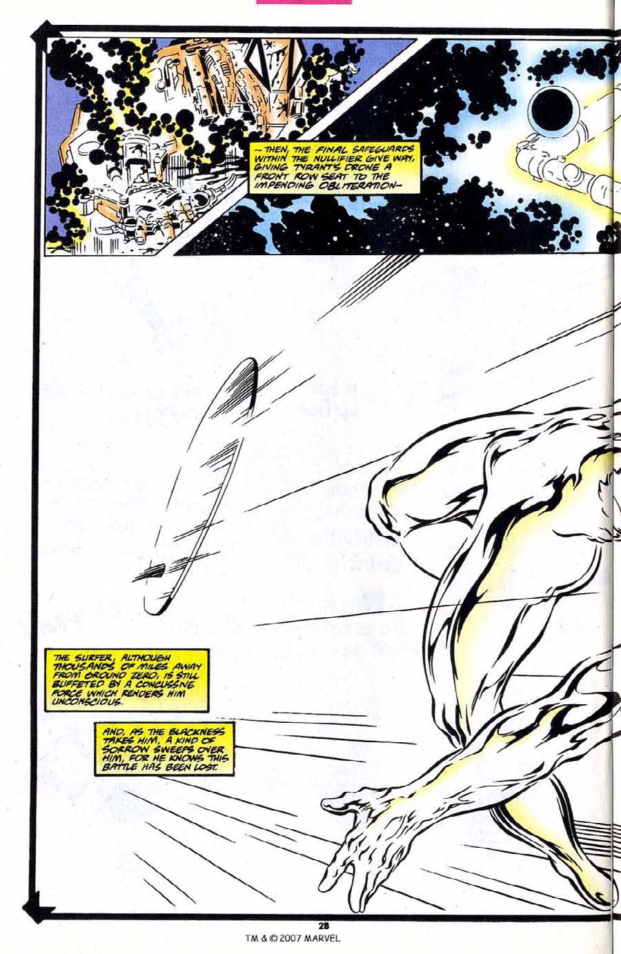 Read online Silver Surfer (1987) comic -  Issue #109 - 30