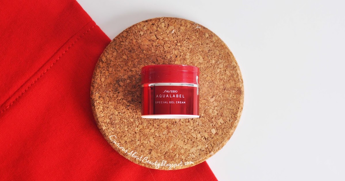 shiseido aqualabel gel cream