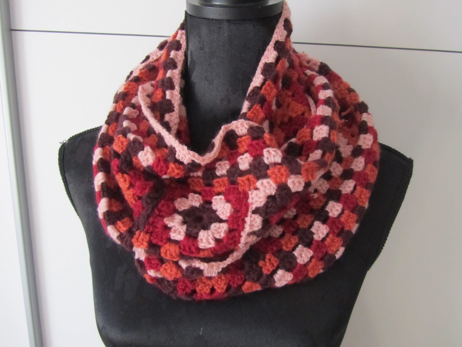 Old Fashion Granny squares sjaal