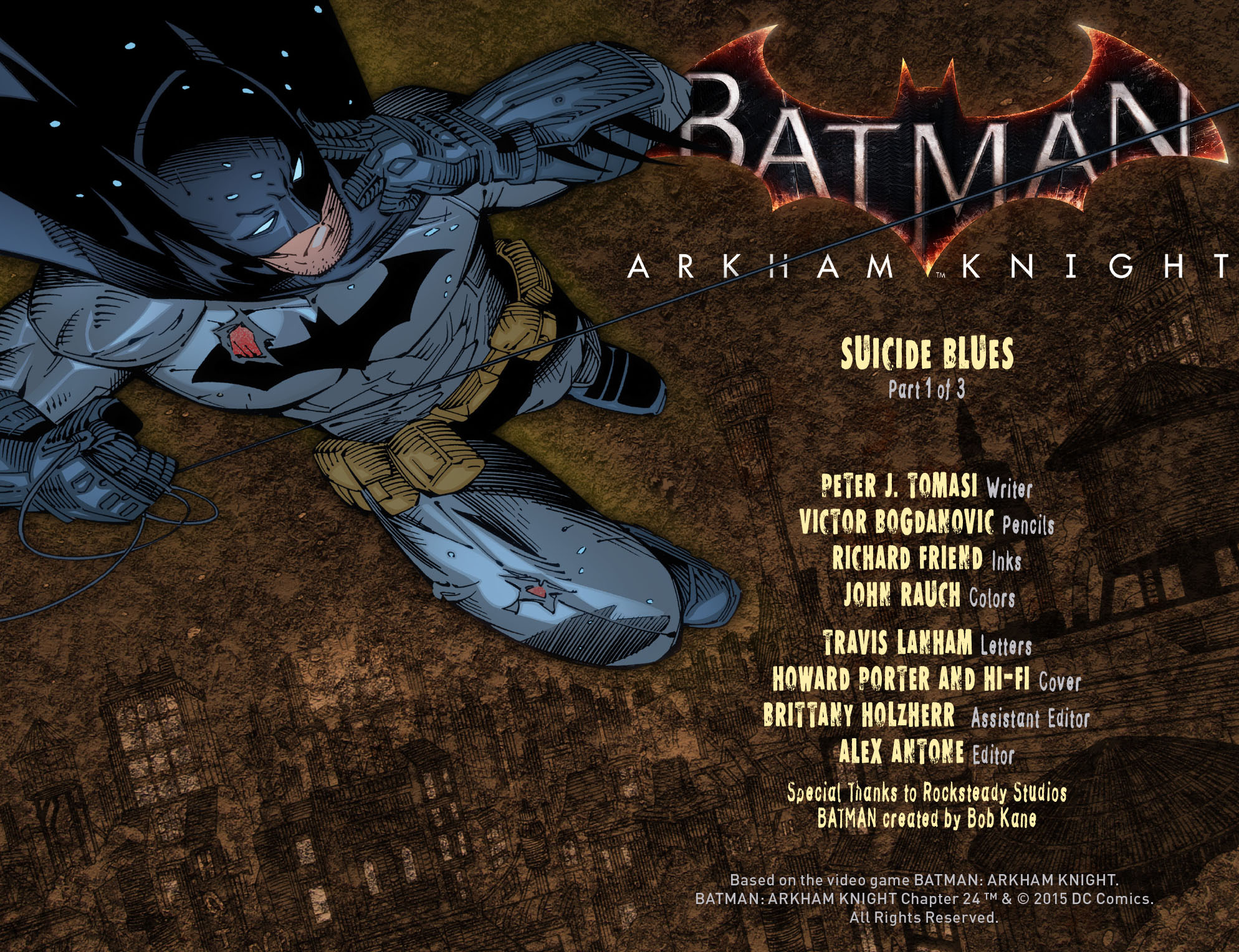 Read online Batman: Arkham Knight [I] comic -  Issue #24 - 2