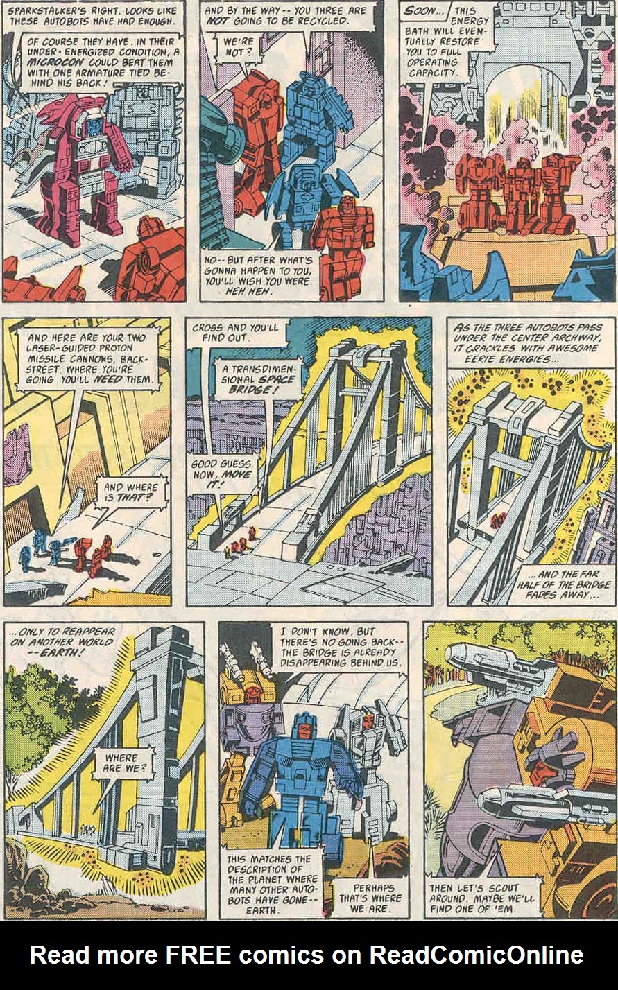 Read online The Transformers (1984) comic -  Issue #46 - 11