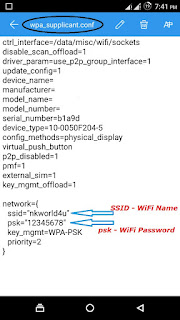View/See/Find/Recover/Retrieve Saved WiFi Password on Android Mobile with ES File Explorer http://nkworld4u.blogspot.in/ http://nkworld4u.blogspot.com/