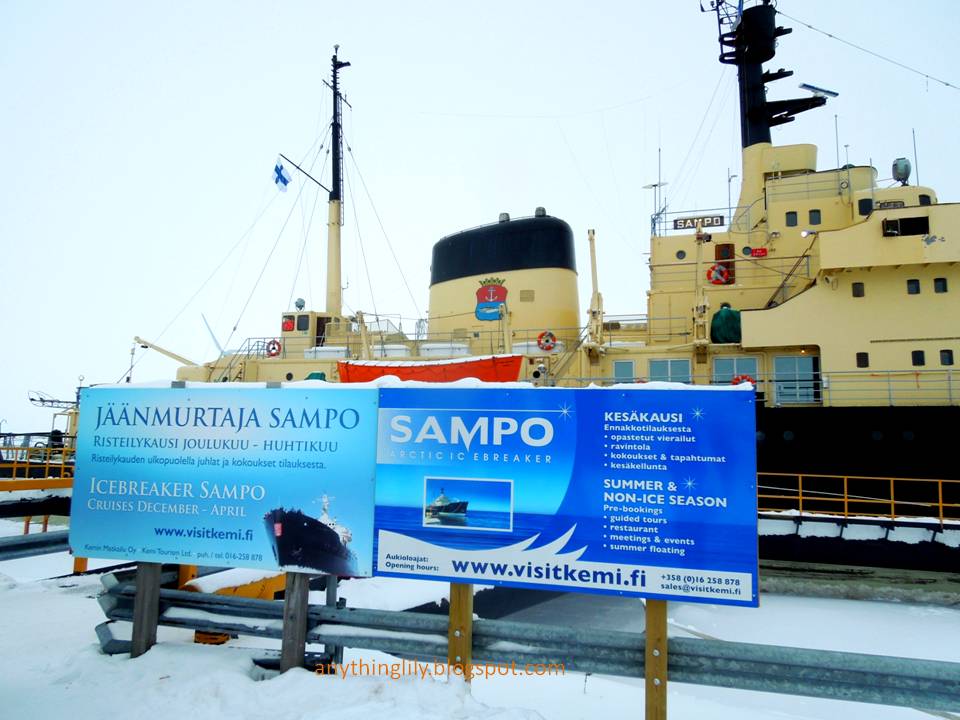 anythinglily: Finland Part 6: Cruise Of A Lifetime On Sampo Ice Breaker,  Kemi