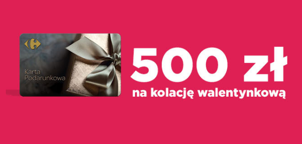 Wygraj kartę podarunkową Carrefour o wartości 500 zł Konkurs