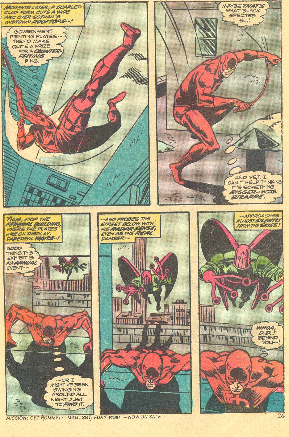 Read online Daredevil (1964) comic -  Issue #108 - 28