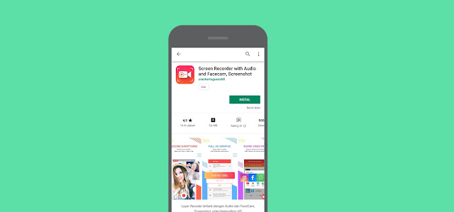 Aplikasi Perekam Layar Android Terbaik 2019