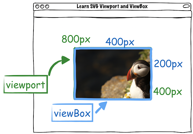 SVG viewport and viewBox