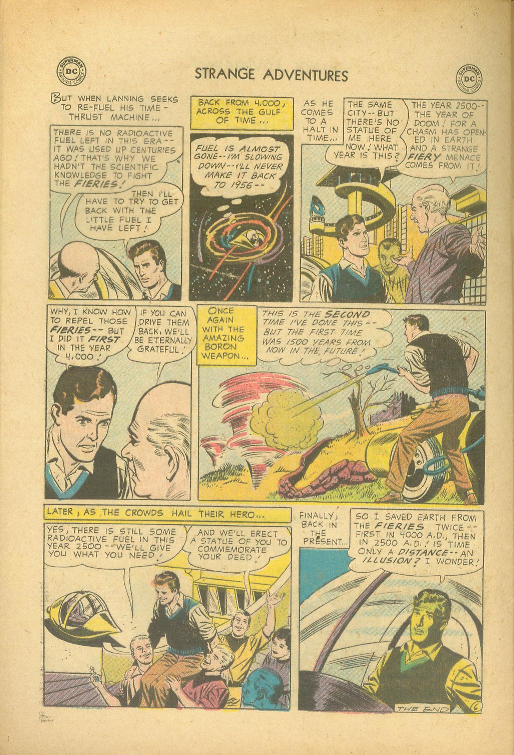 Read online Strange Adventures (1950) comic -  Issue #73 - 32
