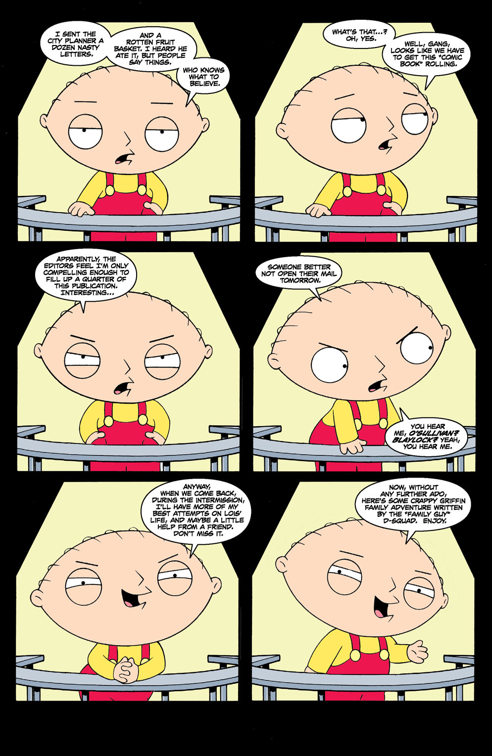 Read online Family Guy comic -  Issue #1 - 7