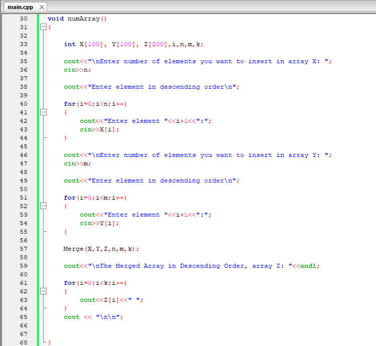 CPPForSchool.com: Array - Single Dimension Set 1 Assignment 9