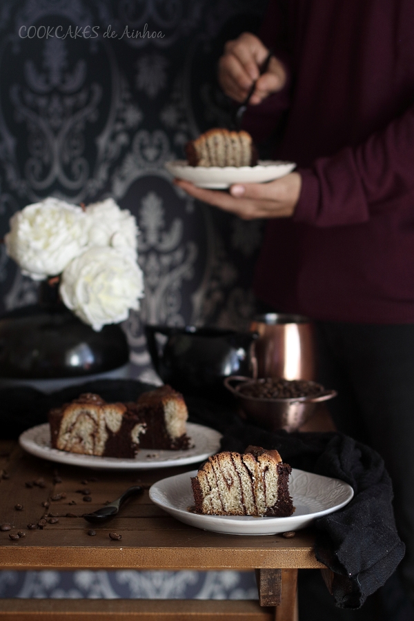 Bizcocho de Chocolate y Cinnamon Rolls. Cookcakes de Ainhoa