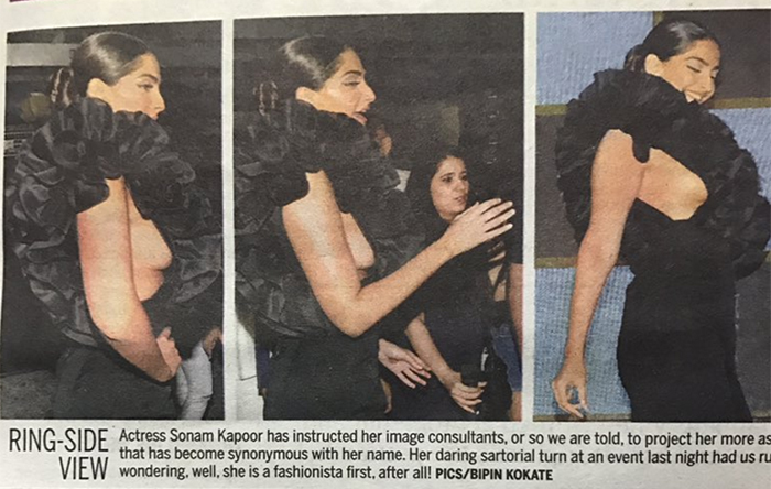 Sonam Kapoor Slams Dailies