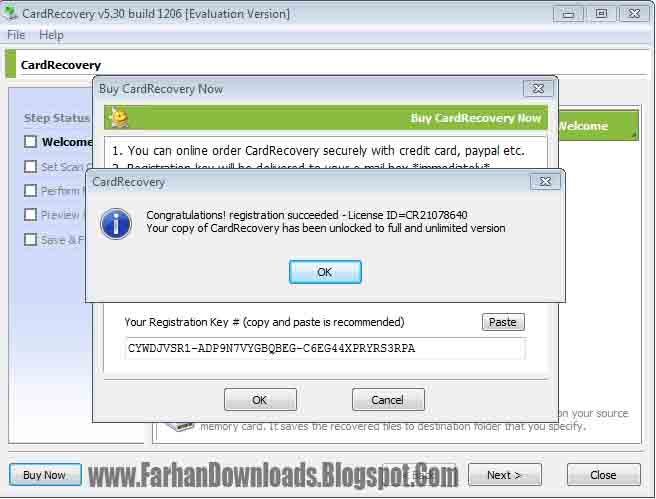 cardrecovery 6.10 build 1210 key number  - Activators Patch