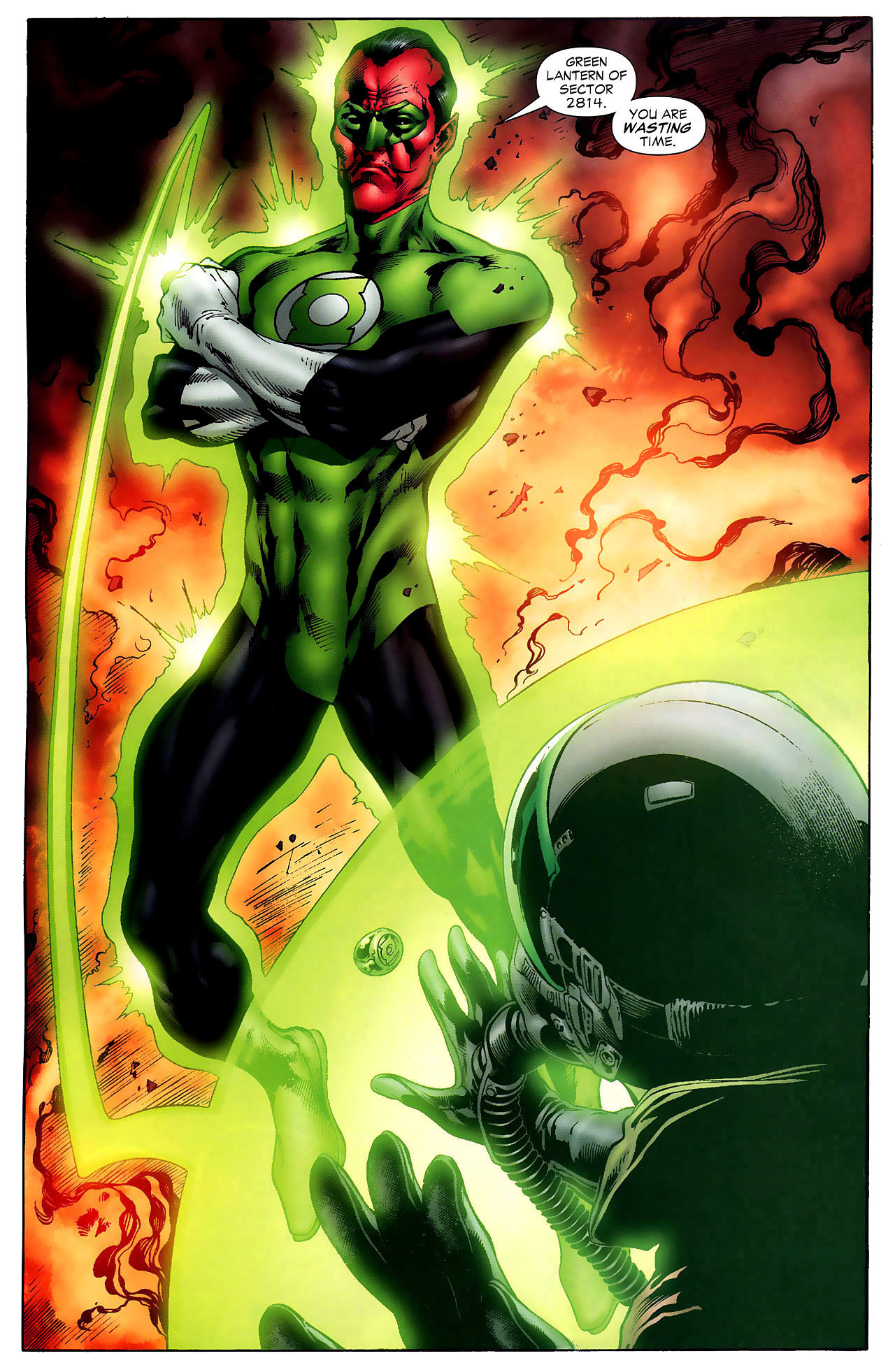 Read online Green Lantern (2005) comic -  Issue #32 - 15