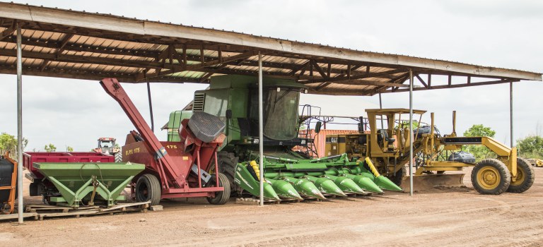 Adult Tractor Farmer Machine Pattern Cushion Crew Socks