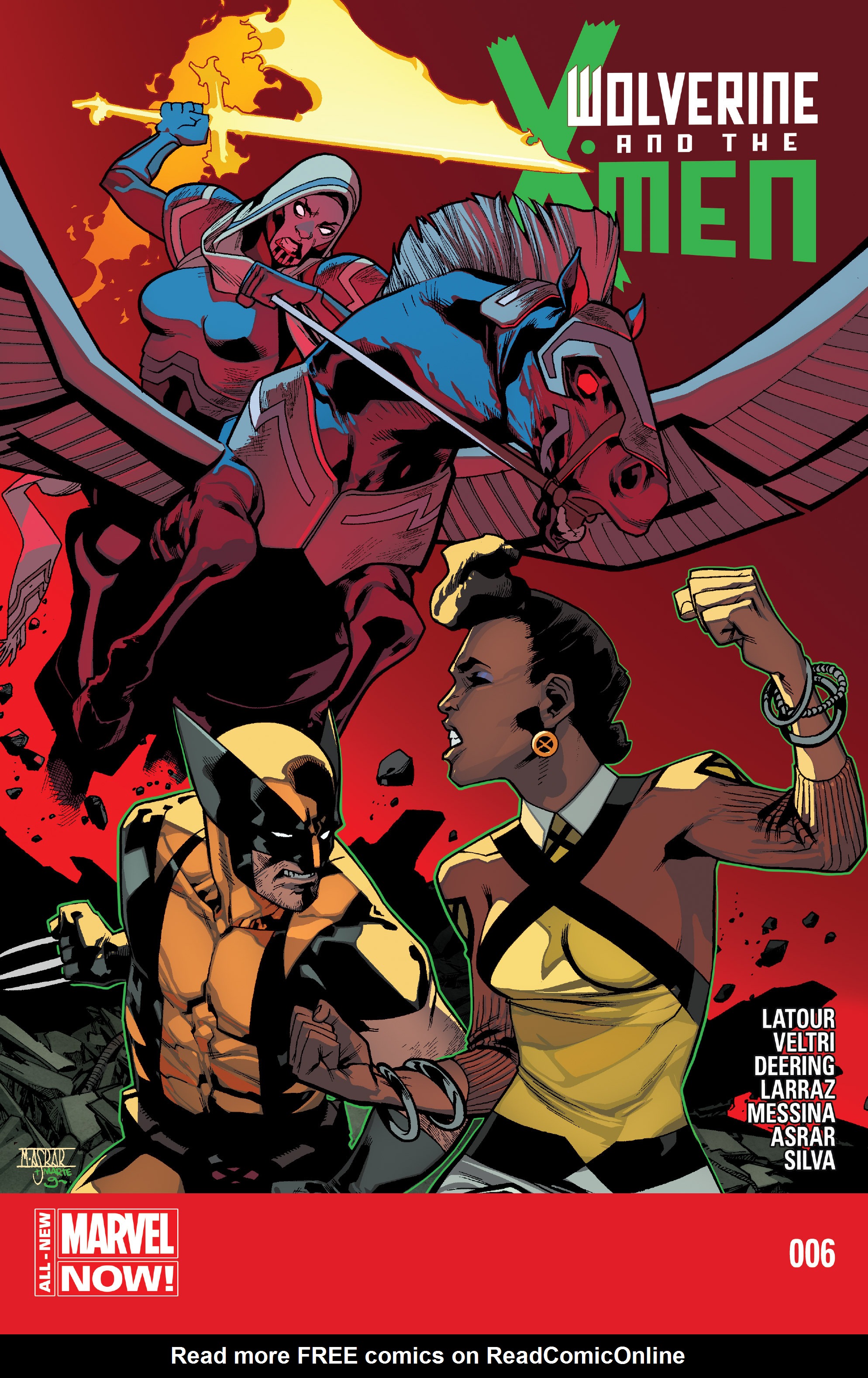 Read online Wolverine and the X-Men comic -  Issue #6 - 1