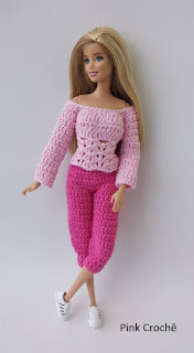 ropa tejida de barbie