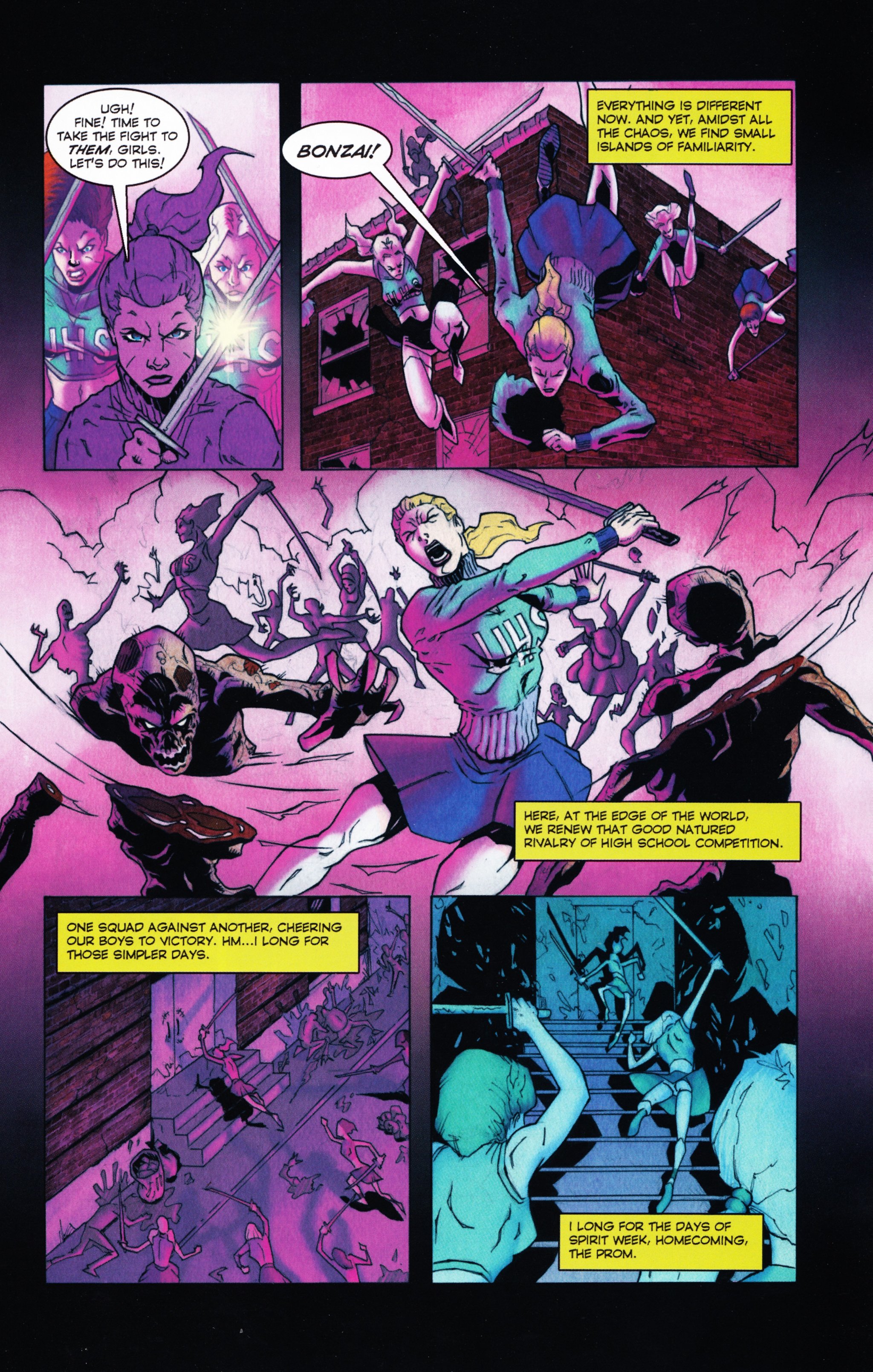 Read online Zombies vs Cheerleaders comic -  Issue #2 - 10