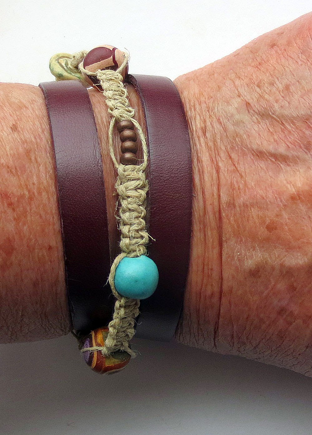 Art Bead Scene Blog Tutorial Art Beads. Macrame and Leather