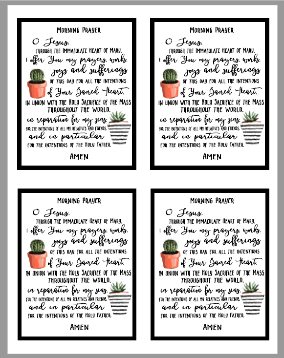 Printable Prayer Cards Pdf